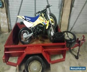  Suzuki JR80 motorbike (as new) and 6x4 Box Trailer combo for Sale