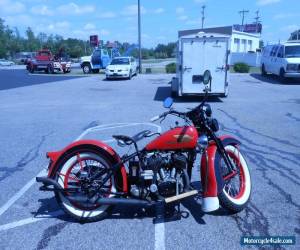 Motorcycle 1934 Harley-Davidson VL for Sale