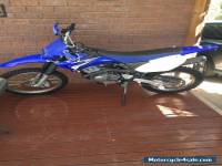 blue 2009 yamaha ttr-125 large wheel electric start