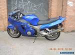 HONDA CBR1100 XX BLACKBIRD BLUE VERY CLEAN 1999 CLEAR TITLE CHEAP BIG ROAD BIKE  for Sale