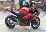 2008 SUZUKI  GSXR K6 RED/BLACK for Sale