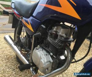 Motorcycle 2002 HONDA CG125 BLUE  (SPARES OR REPAIR) for Sale