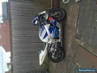 2000 SUZUKI GSX R600X WHITE/BLUE