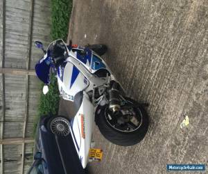 Motorcycle 2000 SUZUKI GSX R600X WHITE/BLUE for Sale