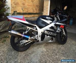 Motorcycle 2003 SUZUKI GSXR 600 K3 SILVER/BLACK **LOW MILIEAGE- 8K** for Sale