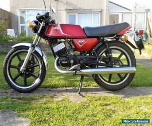 Motorcycle YAMAHA RD200 F twin 2 stroke UK model matching numbers 1981 DX electric start for Sale