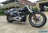 HARLEY DAVIDSON OCT 2013 BREAKOUT FXSB103 2500KL AS NEW $5000 OF EXTRAS for Sale