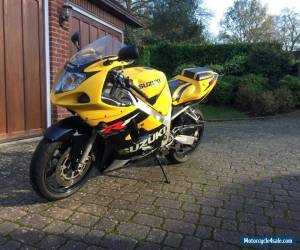 Motorcycle 2001 SUZUKI GSXR 600 K1 YELLOW/BLACK for Sale