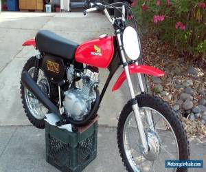 Motorcycle 1976 Honda XR for Sale