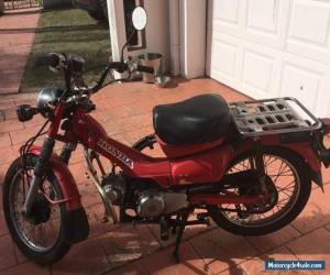 Motorcycle Honda CT110 Postie Bike 2007 for Sale