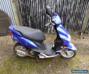 Motorcycle Yamaha Jog 50 RR Scooter Moped Blue 2005 Spares Repair  for Sale