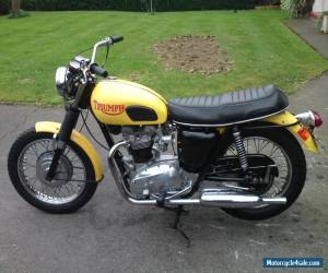 Motorcycle Triumph Bonneville T120R 1969 for Sale